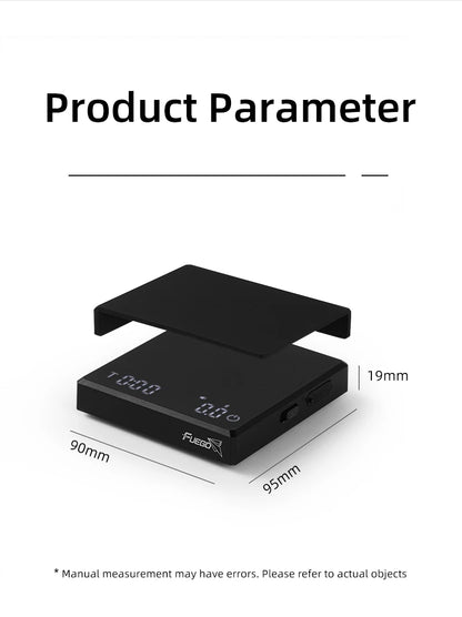 Fuego Kitchen Coffee Scale with Timer