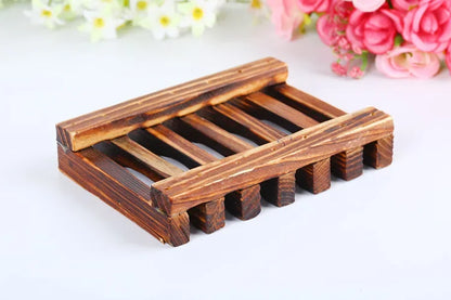Soap Box Natural Bamboo Bath Soap Holder