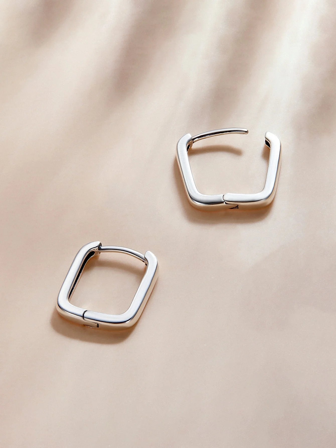 GRA 925 Sterling Silver Hoop Earring