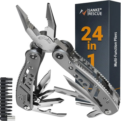 24-in-1 Multitool Pliers for All Adventures