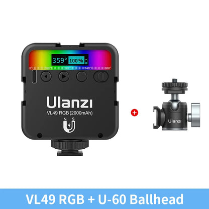 Ulanzi VL49 Full Color RGB LED Video Light
