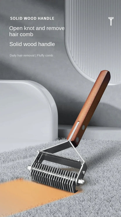 Self-Cleaning Pet Grooming Brush