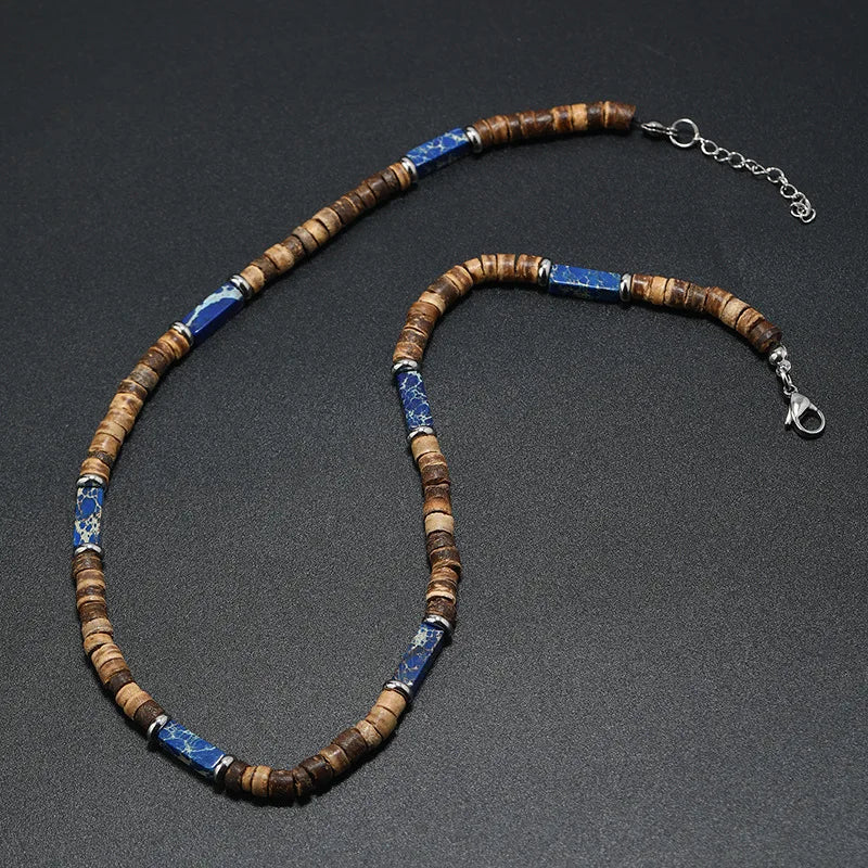Vintage Bohemian Summer Necklace Ethnic Style