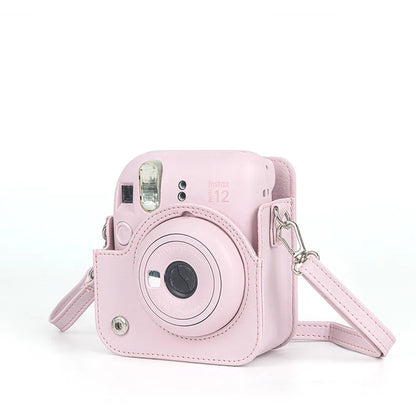 For Instax Mini 12 Camera Case PU Leather