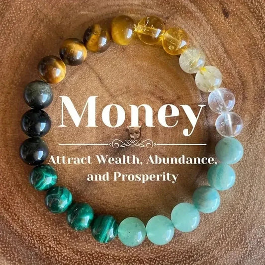 Energy Crystal Gemstone Bracelet