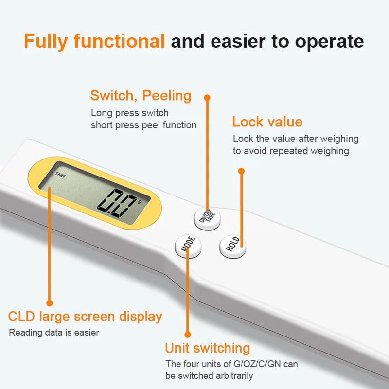 LCD Digital Electronic Kitchen Scale