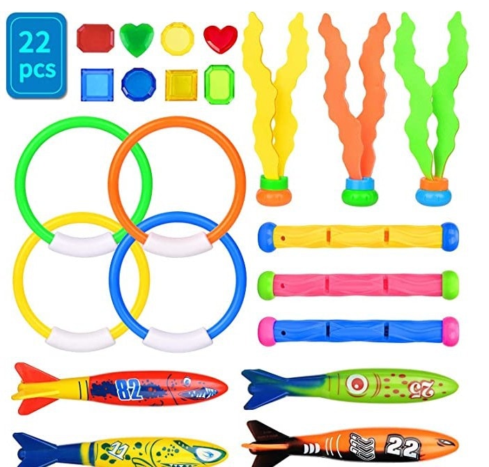 Summer Children Swimming Octopus Dive Toys - BestShop