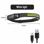 Load image into Gallery viewer, Rechargable Headlamp, Camping Accessories Gear, Waterproof Head Led Lights - BestShop
