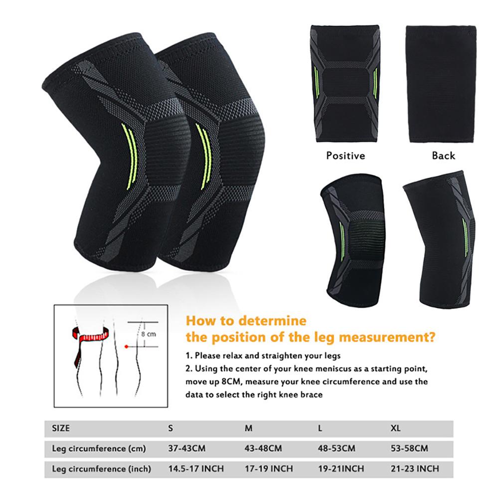 Sports Knee Pads Elastic Non-slip - BestShop