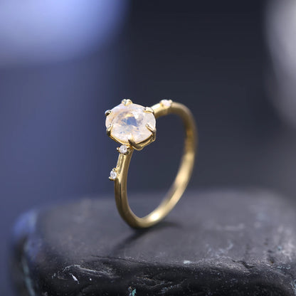 Bague en argent faite à la main