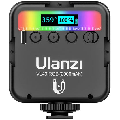 Ulanzi VL49 Full Color RGB LED Video Light