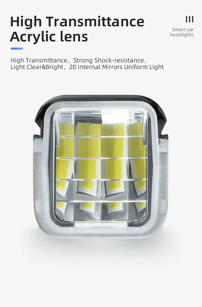 Luz delantera para bicicleta ROCKBROS de 5000 mAh 