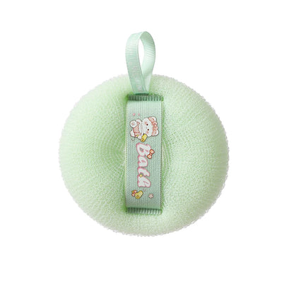 Pink Rope Loop Sponge Shower Loofah Bath Sponge With Hanging Rope – BestShop