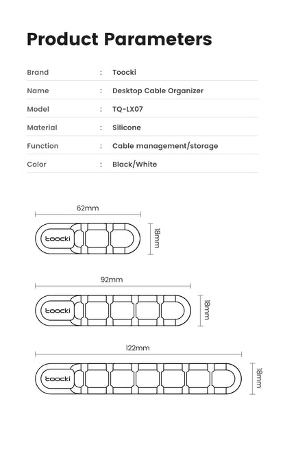 Toocki Cable Organizer
