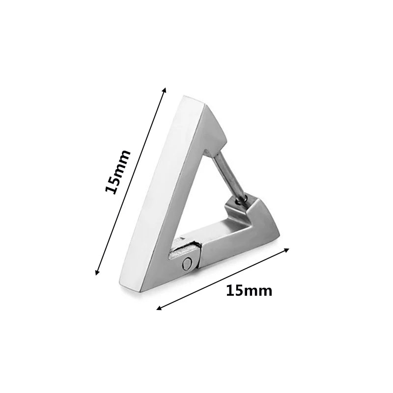 Punk Triangle Earrings