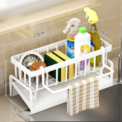 Multifunctional Sponge Rack Drainer Kitchen Shelf