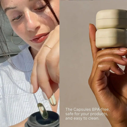 3Pcs Portable Magnetic Cosmetic Dispenser