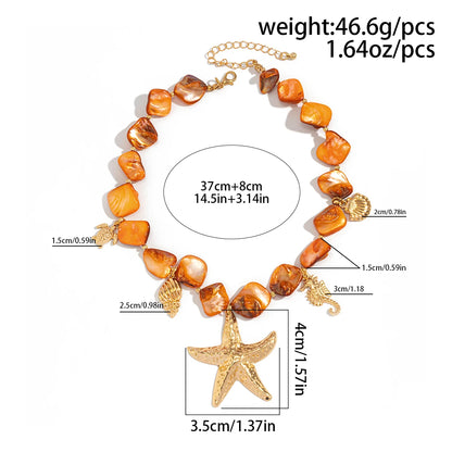 Bohemian Irregular Chain Necklace