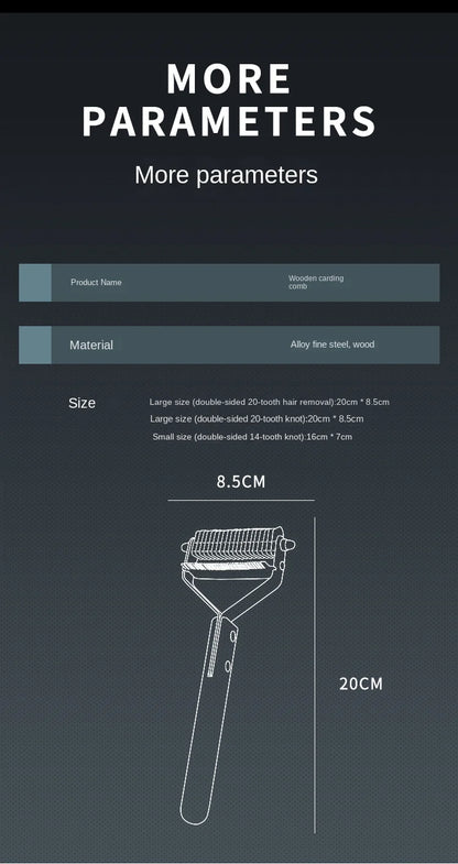 Self-Cleaning Pet Grooming Brush