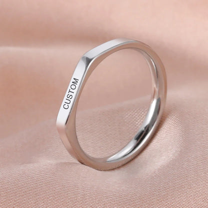 Skyrim Stainless Steel Signet Rings