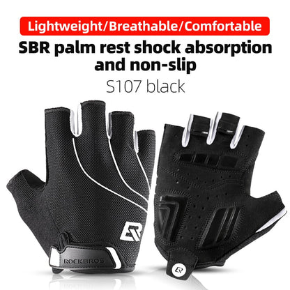 Cycling Gloves Half Finger Shockproof Wear - BestShop