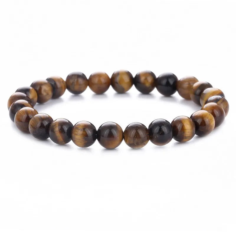 Obsidian Beaded Bracelet