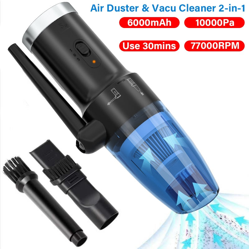 Cordless Electric Air Duster Computer Vacuum Cleaner - BestShop