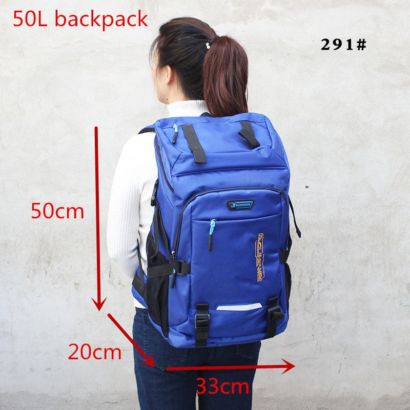 80L 50L Outdoor Backpack Climbing Travel Backpack - BestShop