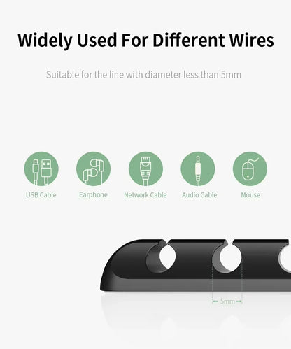 Adhesive Cable Holder Clips