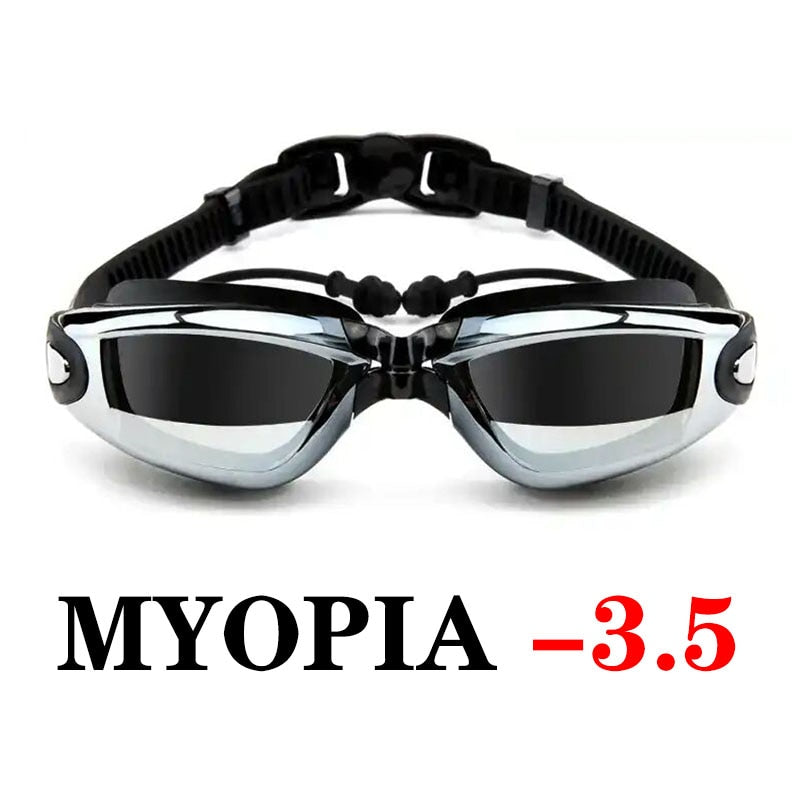 Myopia Swimming Goggles Anti-Fog Waterproof - BestShop