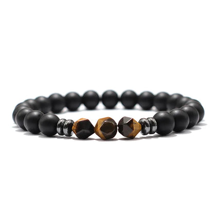Fashion Men’s Natural Stone Bracelet