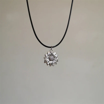 Vintage Spiral Vortex Pendant Necklace