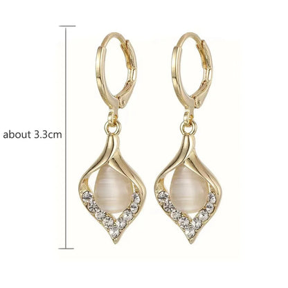 Fashion Korean Angel Eye Earrings