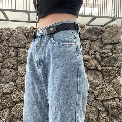Canvas Adjustable Elastic Waist Band