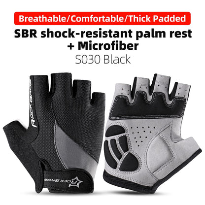 Cycling Gloves Half Finger Shockproof Wear - BestShop