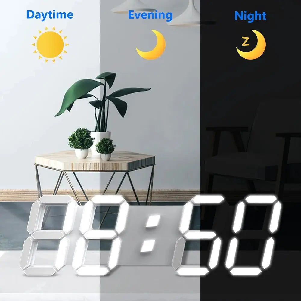 3D LED Digital Clock