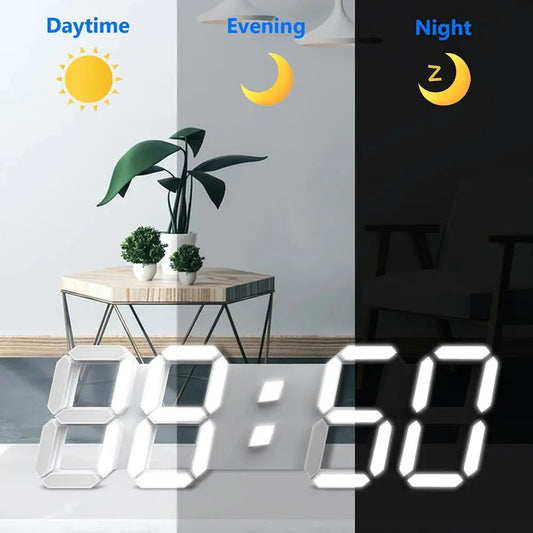 3D LED Digital Clock