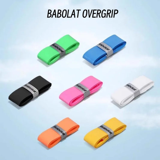12PCS Babolat Tennis Racket Overgrip Sweat Band Absorption PU Badminton Racket Handle Grip Tennis Griptape Padel Racket Grip