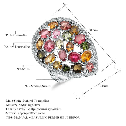 Natural Tourmaline Ring
