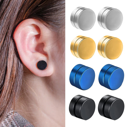Fashion Magnetic Clip Earrings