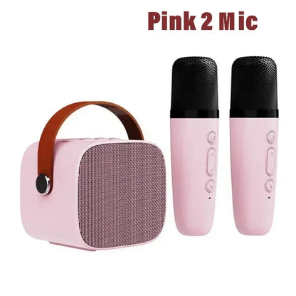 Karaoke Wireless Dual Microphones Machine For Kids