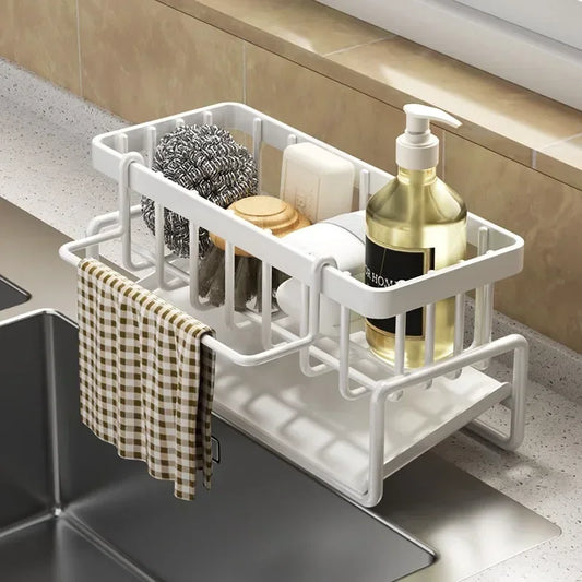 Multifunctional Sponge Rack Drainer Kitchen Shelf