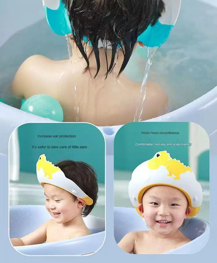 Adjustable Size Children Shampoo Cap