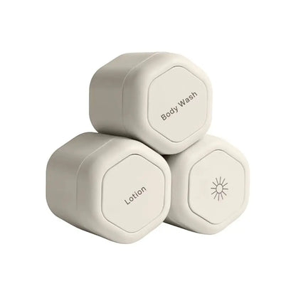 3Pcs Portable Magnetic Cosmetic Dispenser