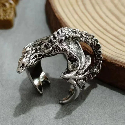Dragon Rings Gothic Punk Style