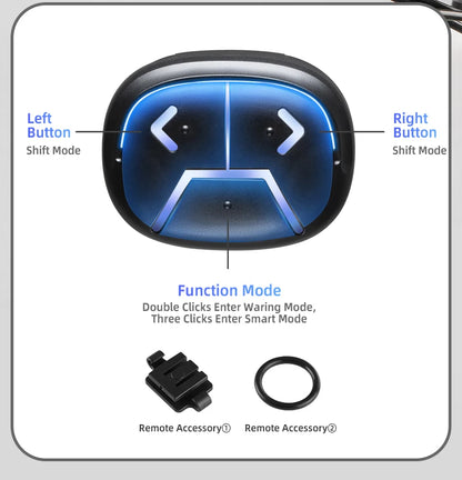Luz delantera para bicicleta ROCKBROS de 5000 mAh 