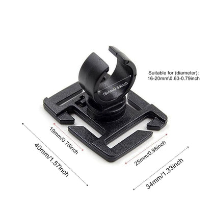 Swivel U Ring Flashlight Work Backpack Lamp