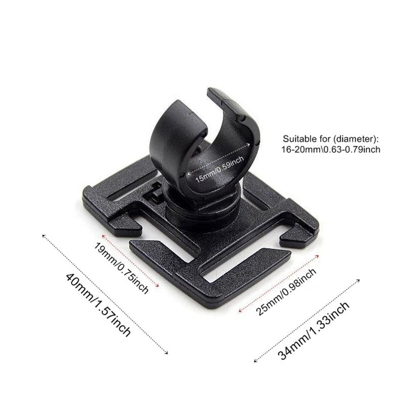 Swivel U Ring Flashlight Work Backpack Lamp