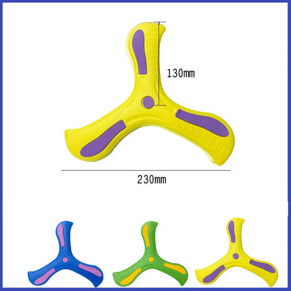 Children Boomerang Soft Three-leaf Cross