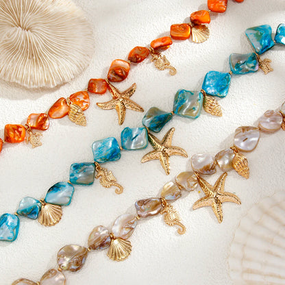 Bohemian Irregular Chain Necklace